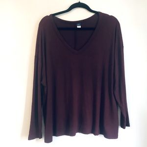 ❤️ Old Navy V-Neck Pull Over Sweatshirt